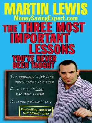 The Three Most Important Lessons You've Never Been Taught - ebook